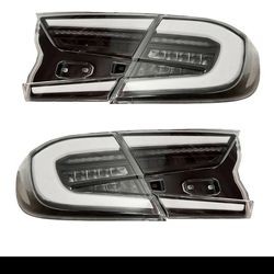 Clear Lens LED Tail Lights for Honda accord 2018-2022