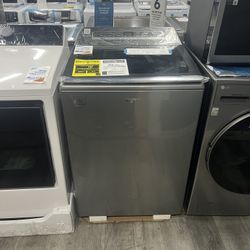 Whirlpool - 5.2 Cu. Ft. High Efficiency Smart Top Load Washer with 2 in 1 Removable Agitator - Chrome Shadow