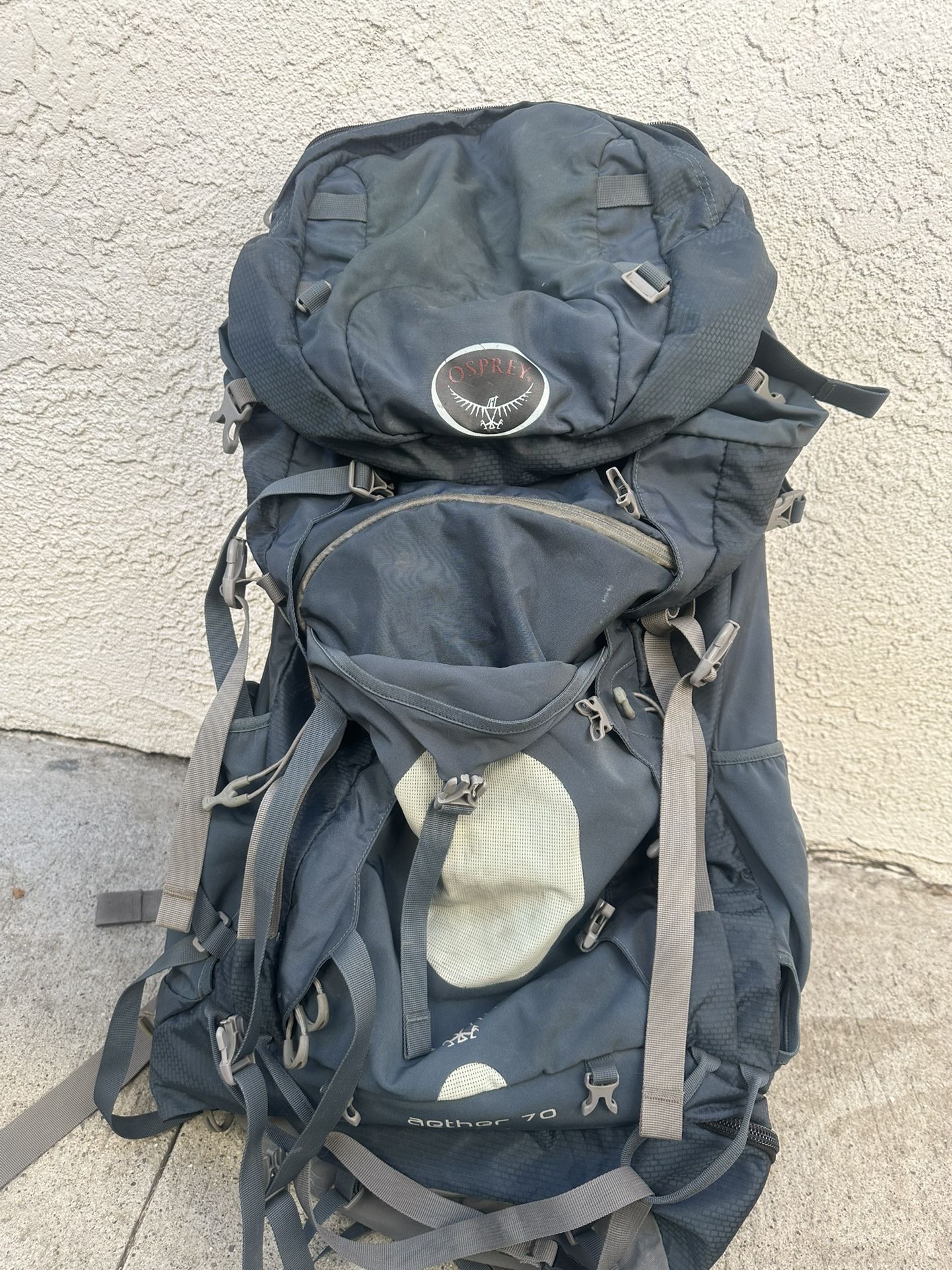Osprey Aether 70 Backpacking Pack Hiking Back Pack