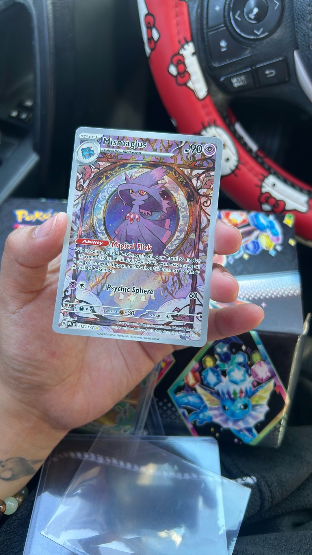 Mismagius 212/193 Paldea Evolved Pokemon Card 