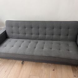 Grey foldable Sofa (no Legs)