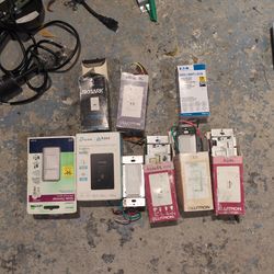 8 dimmer switches 1gfci