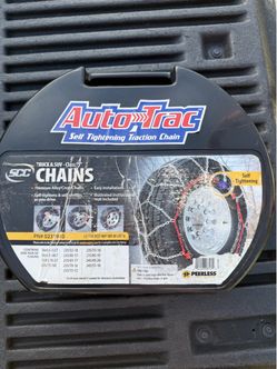 Auto-Trac Self-Tightening Tire Chains Truck & SUV