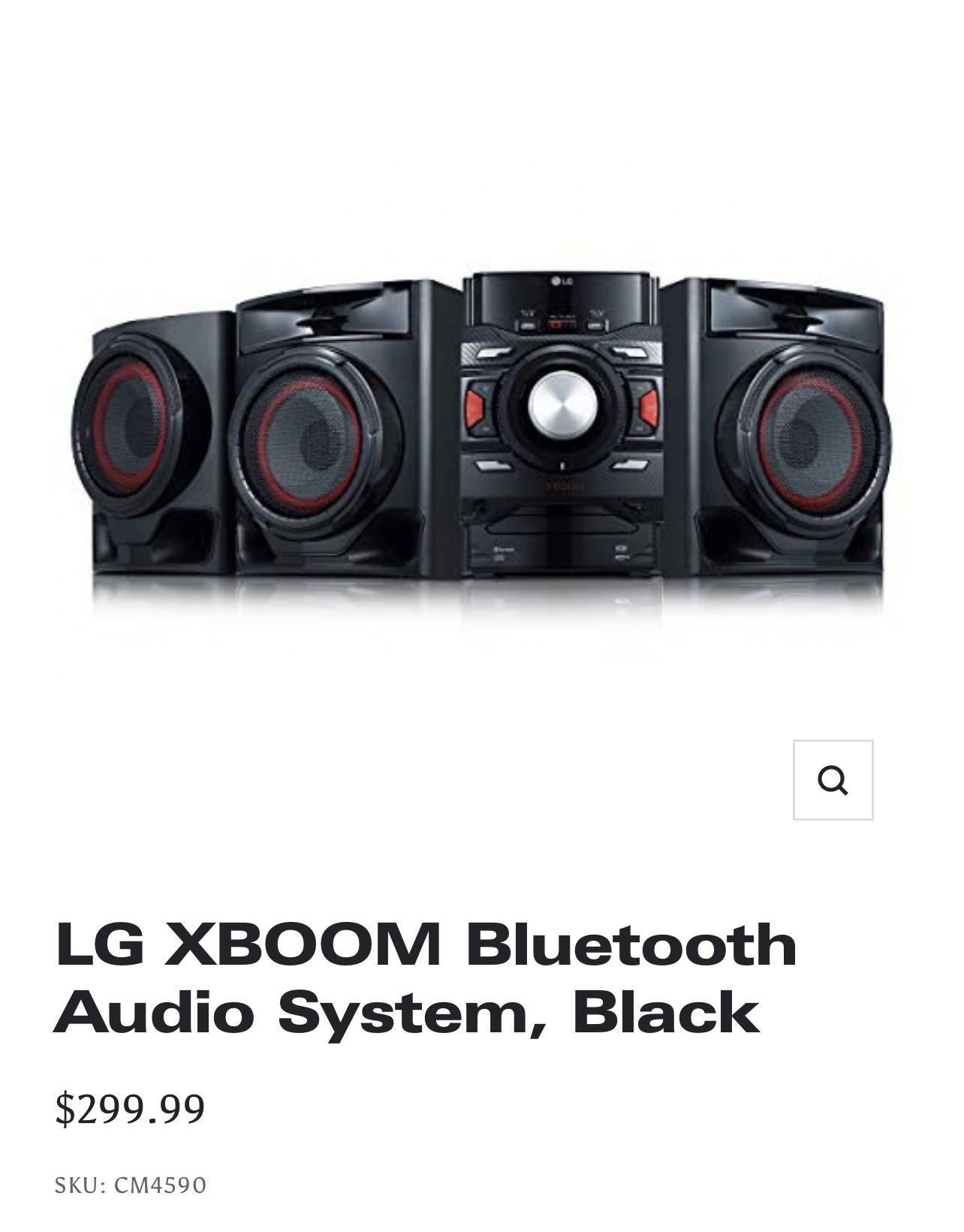 LG Shelf Stereo System