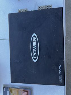 jensen power 760x5d 1500 w Amplifier