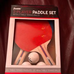 New Ping Pong Table Tennis 🏓 Paddles & 3 Balls