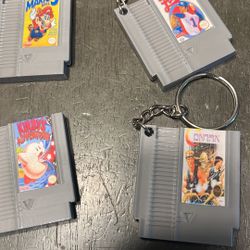 Retro NES Keychains