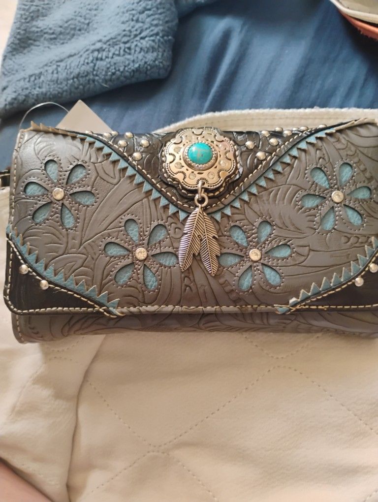 Action Imports Brand New Leather Wallet