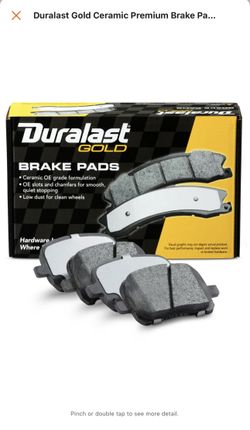 Duralast Gold Ceramic Premium Brake Pads DG 707