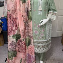 Cotton Party Wear Dress
