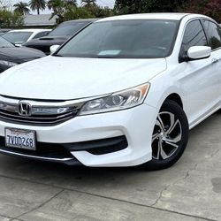 2016Honda AccordLX SedanCVT