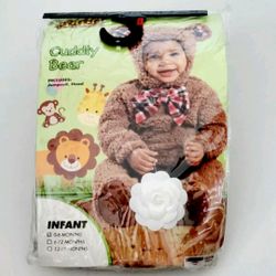 Halloween costume kids Cuddly Bear 0-6M
