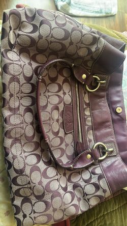 Authentic coach purse