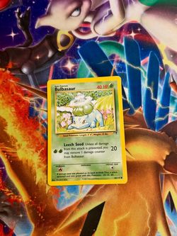 Pokemon Bulbasaur Legendary Collection card 2002