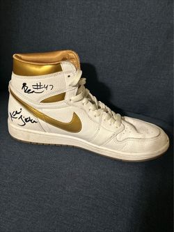 Bear Bachmeier Kalani Sitake Signed Air Jordan Shoe BYU
