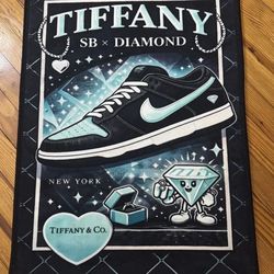 Nike Tiffany SB Black Rug