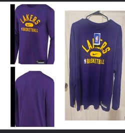 New! NWT Los Angeles Lakers Dri Fit Practice Shirt Size Mens XXLT ( Reseda Ca)