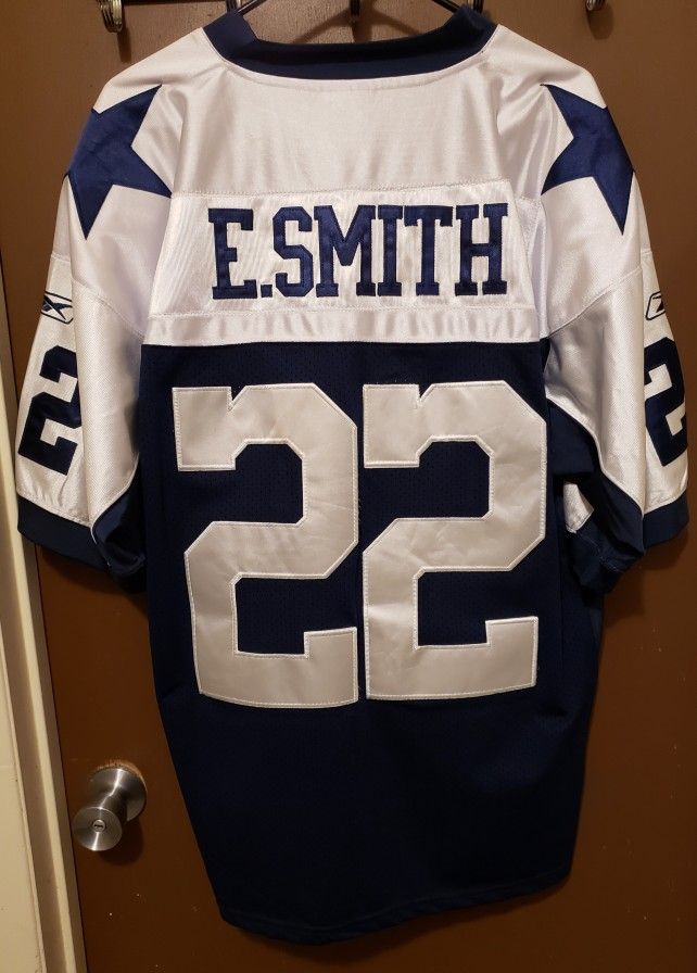 NFL Dallas Cowboys Emmitt Smith#22 Stitched Jersey Brand Reebok Size 50