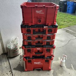 Milwaukee PACKOUT Boxes  $340 For All