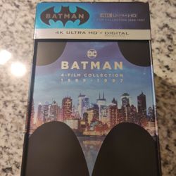 Batman 4K Blu-ray Steelbook collection 