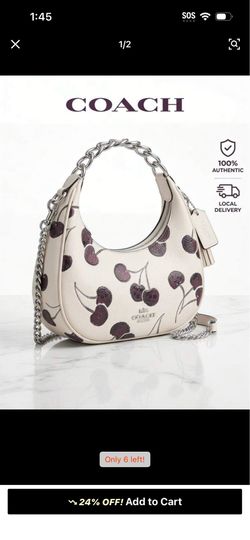 Coach cherry bag