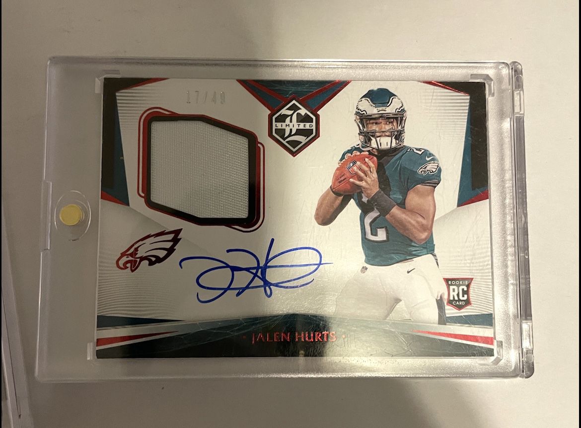 Jalen Hurts Limited RPA Ruby /49