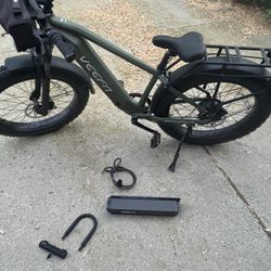 VEEFA Electric Bike 750W/Peak 1000W Motor 48V 13AH Removable Battery Electric Bicycle for Adults 26”