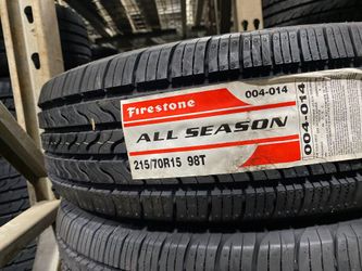 215/70/15 Firestone tires