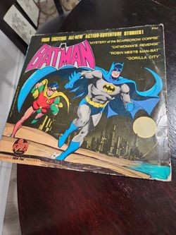 ROBIN MEETS MAN BAT,  1975,  BATMAN