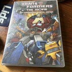 Transformers The Movie 20th Anniv DVD