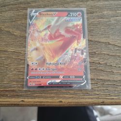 Blaziken V Pokemon Card