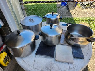 Stock, Soup Pots Lot of 5