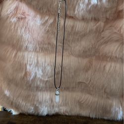 Rose Quartz Charm Necklace 