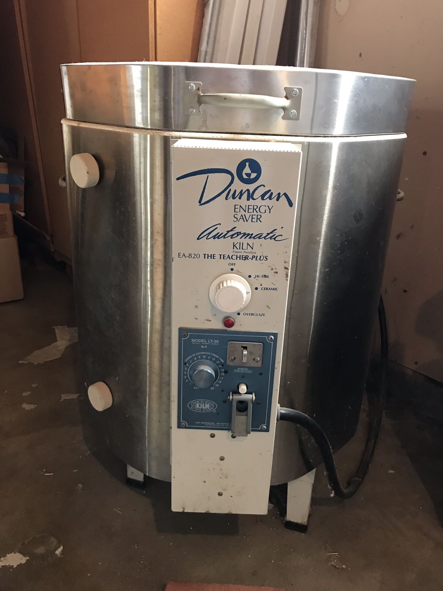 Duncan - The Teacher Plus Kiln EA-820 - WORKS GREAT!