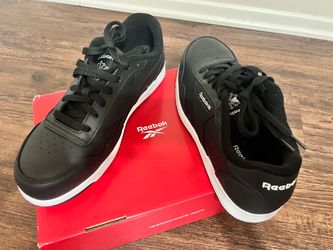Reebok Club Memt Work SD10 Comp Toe Black/ White 10 E - Wide