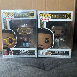 Migos 2/3 Funko Pop Set Quavo & Offset 