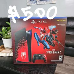 PS5 Spiderman Edition $500