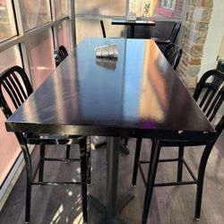 Big Rectangle Bar Tables 