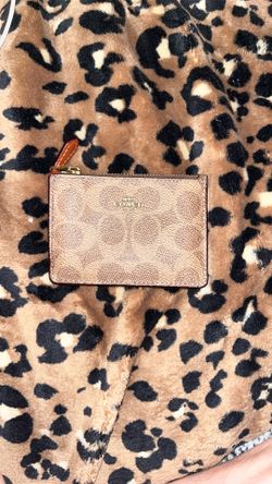 Signature brown coated canvas