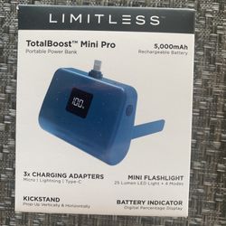 Rechargeable Portable Power Supply - 5000mAh -