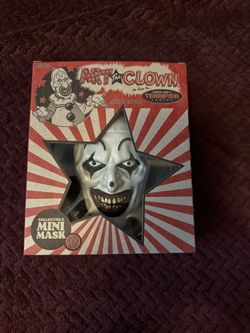 Fright Rags Terrifier Art The Clown Mini Mask NEW