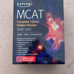 Complete MCAT Books (Kaplan)