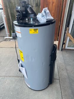New water heater power vent 50 gallon $850