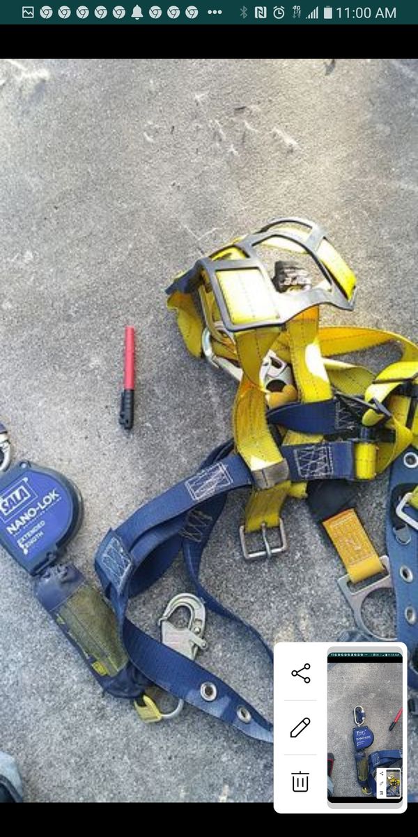 Safety harness and 8ft yoyo for Sale in San Antonio, TX OfferUp