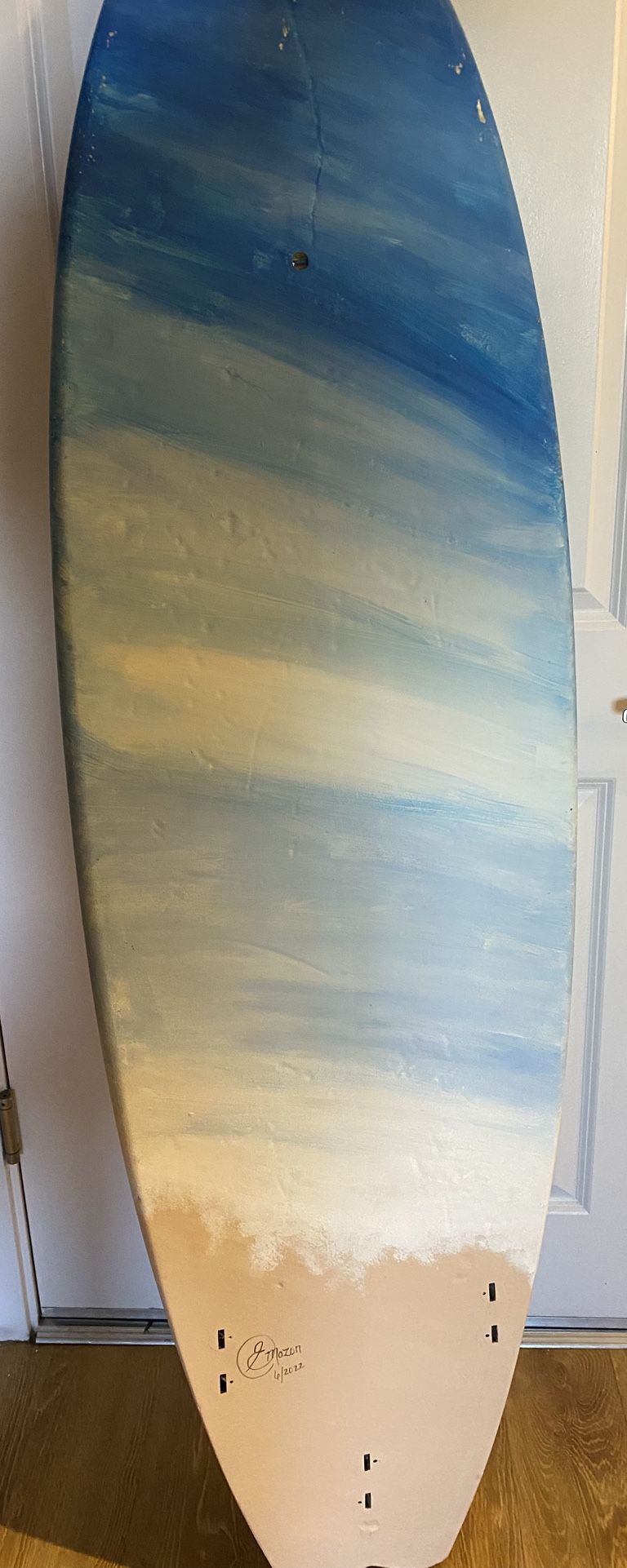 Surfboard Hand Painted Art