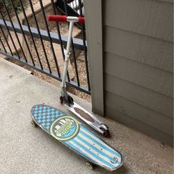 Skateboard And Scooter 