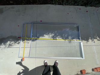 Sliding Clear Security Doors + Frames Bulk Lot - $2,200 OBO