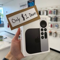Apple TV 4k 3rd Generation Open Box - PAYMENTS AVAILABLE With $1 DOWN-NO Credit Needed 