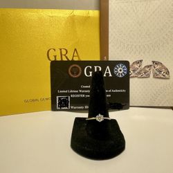 High-Quality 925 Silver Moissanite Ring