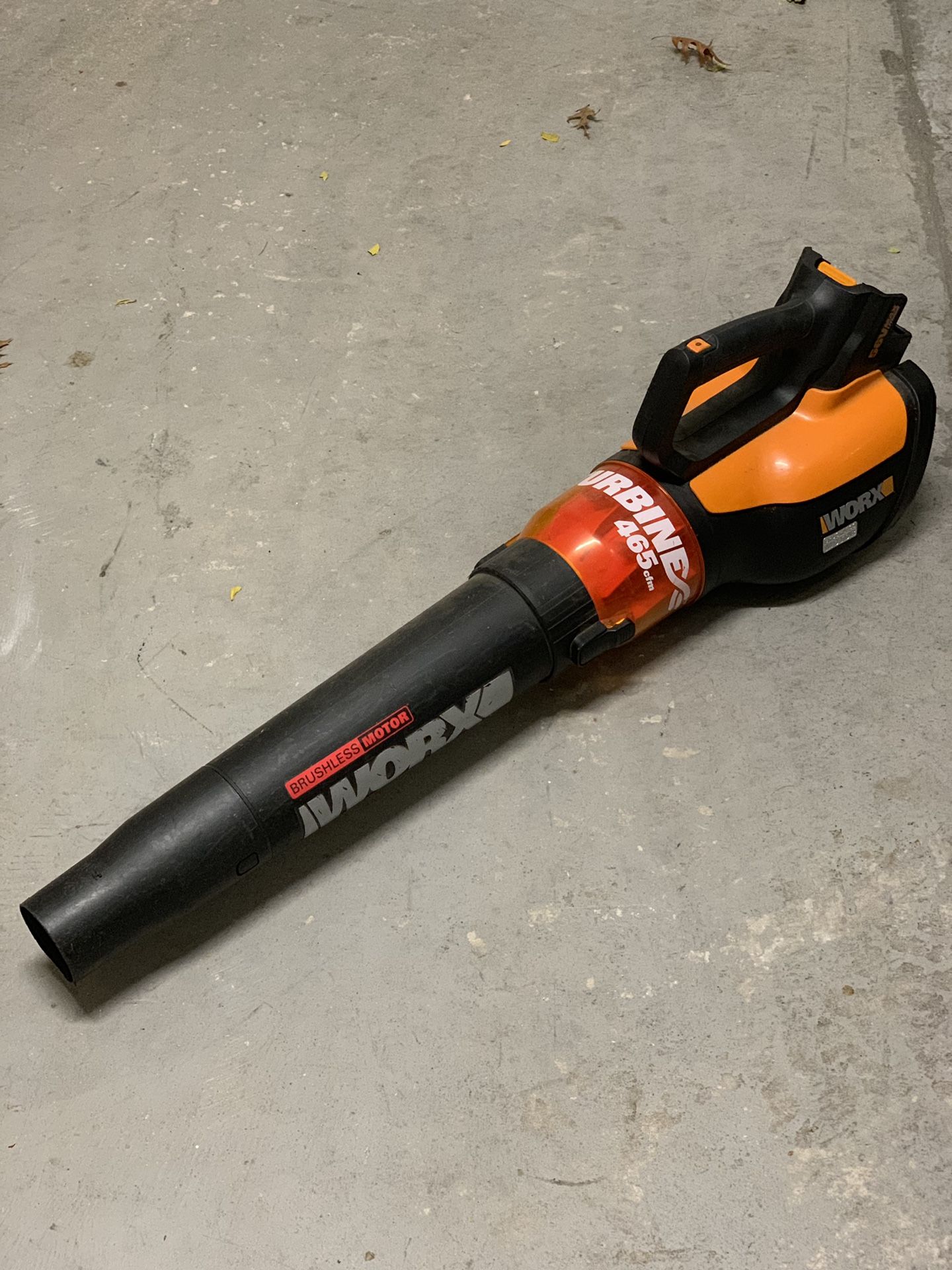 Used Worx WG591 56V Cordless Leaf Blower tool only